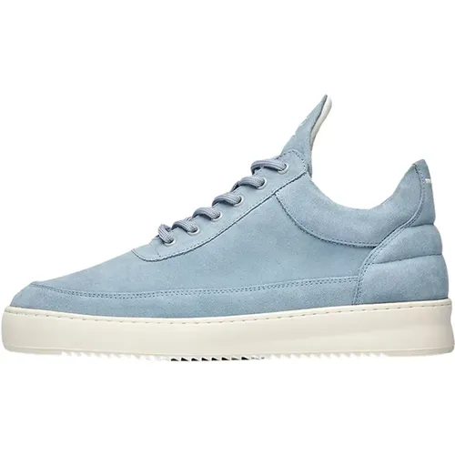 Niedrige Wildleder Himmel , Herren, Größe: 40 EU - Filling Pieces - Modalova