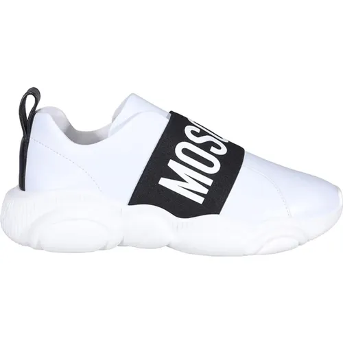 Teddy Sole Sneakers , female, Sizes: 3 UK - Moschino - Modalova