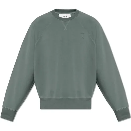 Sweatshirt mit Logo , Herren, Größe: XL - Ami Paris - Modalova