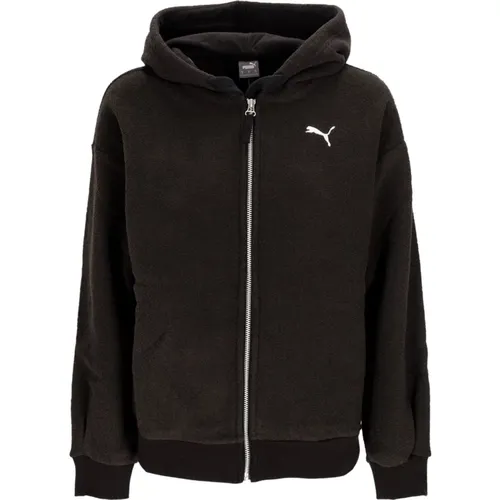 Chenille Full-zip Winter Hoodie , female, Sizes: M, L, S, XS - Puma - Modalova