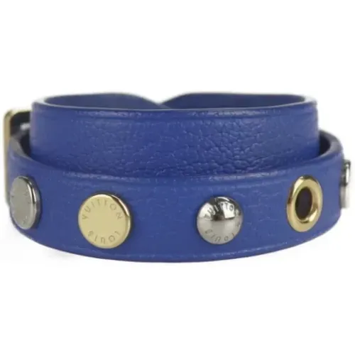 Pre-owned Leather bracelets , female, Sizes: ONE SIZE - Louis Vuitton Vintage - Modalova