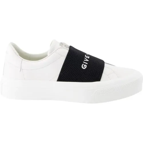 Sportliche Slip-On Ledersneakers , Damen, Größe: 36 1/2 EU - Givenchy - Modalova