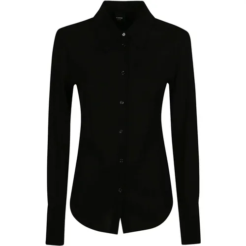 Stylish Long Sleeve Shirt , female, Sizes: S, M, XS - pinko - Modalova