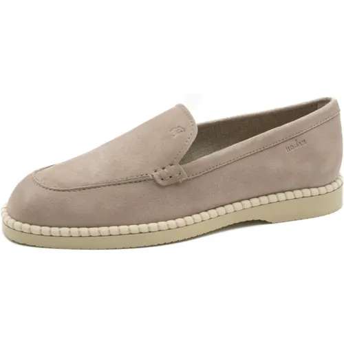 Damen Slip-On Loafer Ss24 , Damen, Größe: 36 1/2 EU - Hogan - Modalova