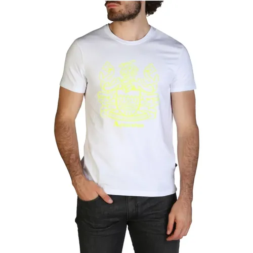 Herren Logo Print T-Shirt - Aquascutum - Modalova