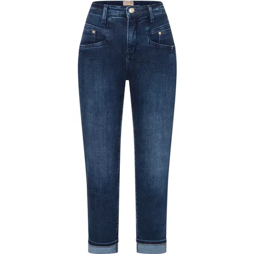 Reich Karotten Denim Jeans , Damen, Größe: L - MAC - Modalova
