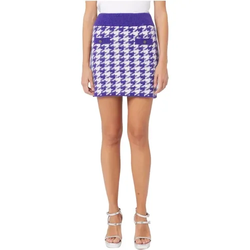 Chatel Mini Skirt , female, Sizes: S, L, M - MC2 Saint Barth - Modalova