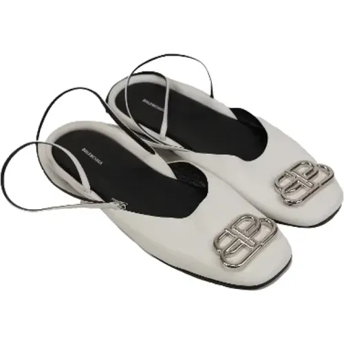 Pre-owned Leather sandals , female, Sizes: 8 UK - Balenciaga Vintage - Modalova