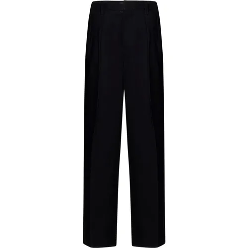 Womens Clothing Trousers Ss24 , female, Sizes: S, XS, M, L - Maison Margiela - Modalova