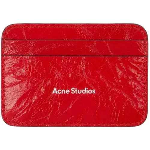 Leather wallets , female, Sizes: ONE SIZE - Acne Studios - Modalova