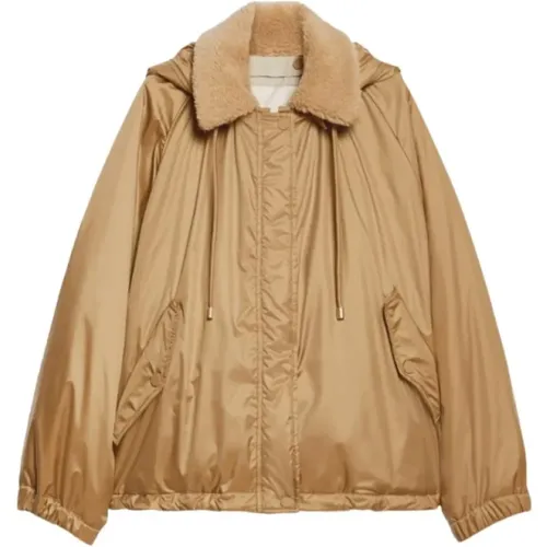 Camel Arles Jackets , female, Sizes: S, 2XS - Max Mara Weekend - Modalova