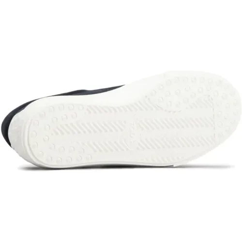 Slip-On Sneakers with Debossed Logo , male, Sizes: 6 UK - TOD'S - Modalova