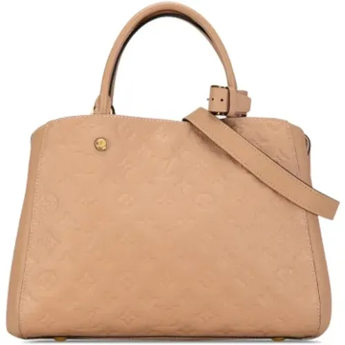 Pre-owned Leather louis-vuitton-bags , female, Sizes: ONE SIZE - Louis Vuitton Vintage - Modalova