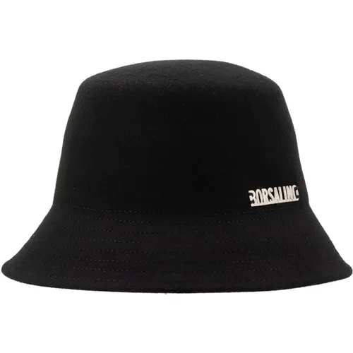 Wool Bucket Hat, Cly Everyday Accessory , male, Sizes: M - Borsalino - Modalova