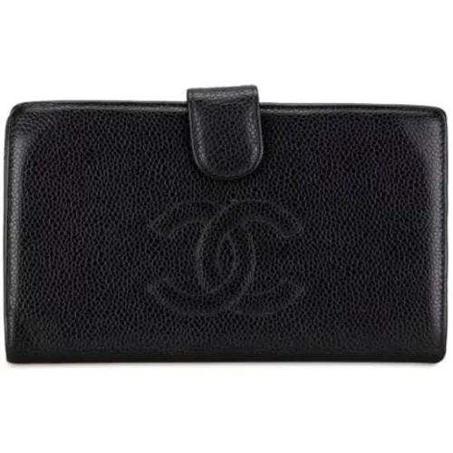 Pre-owned Leather wallets , female, Sizes: ONE SIZE - Chanel Vintage - Modalova