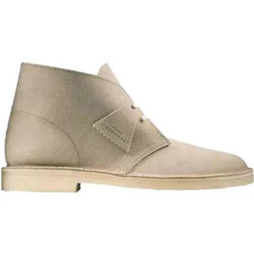 Desert Boot Men Lace-up Shoe , male, Sizes: 6 UK, 8 UK - Clarks - Modalova