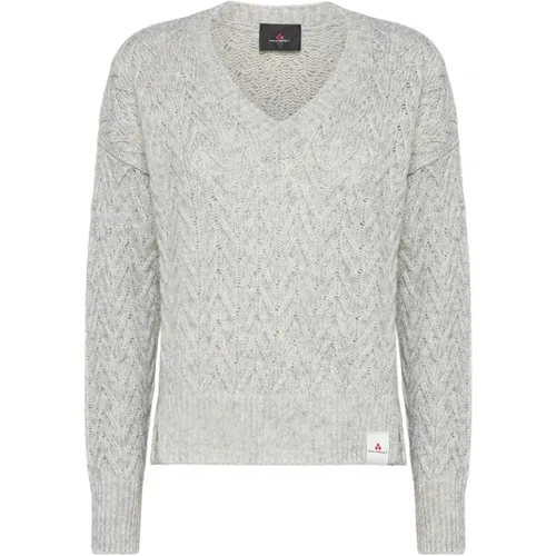 Timeless V-Neck Sweater , female, Sizes: L - Peuterey - Modalova