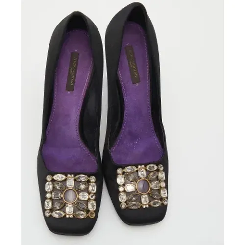 Pre-owned Satin heels - Louis Vuitton Vintage - Modalova