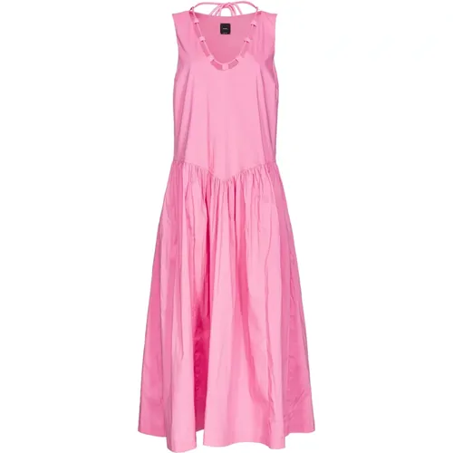 Stilvolles Kleid Mod. Anonymous , Damen, Größe: M - pinko - Modalova