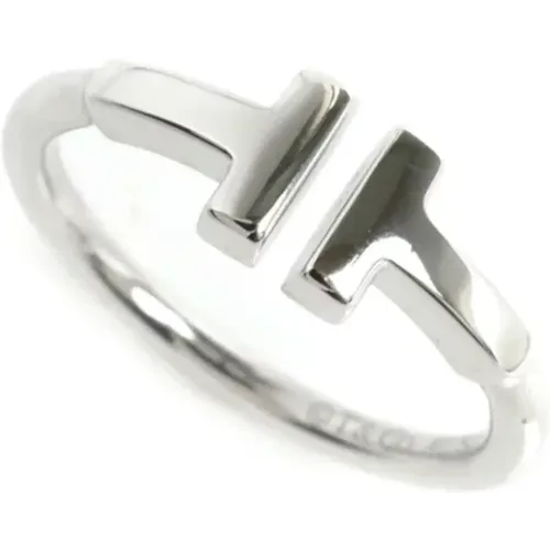 Pre-owned White Gold rings , female, Sizes: ONE SIZE - Tiffany & Co. Pre-owned - Modalova