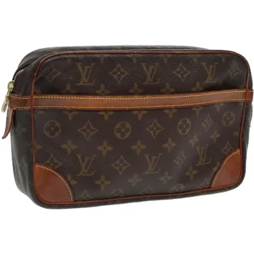 Pre-owned Canvas clutches , female, Sizes: ONE SIZE - Louis Vuitton Vintage - Modalova