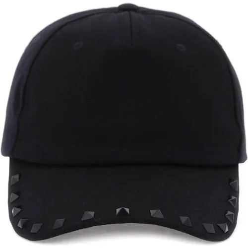 Studded Baseball Cap , male, Sizes: 59 CM - Valentino Garavani - Modalova