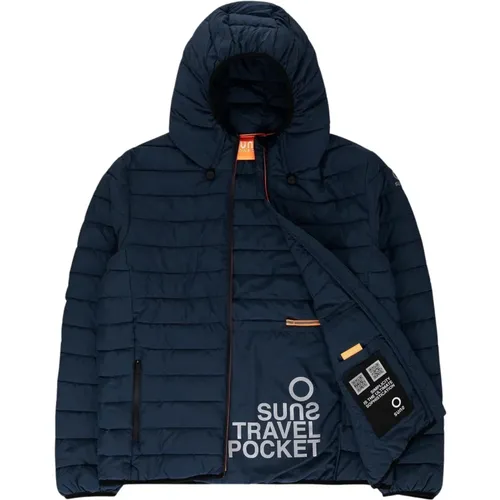 Stilvolle Jacke , Herren, Größe: 2XL - Suns - Modalova