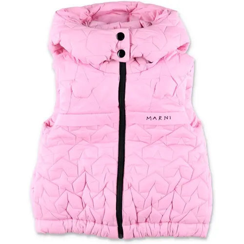 Rosa Steppweste Jacke Oberbekleidung - Marni - Modalova