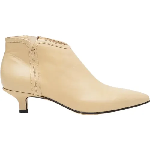 Leather Ankle Boot , female, Sizes: 3 UK, 5 UK - Pomme D'or - Modalova