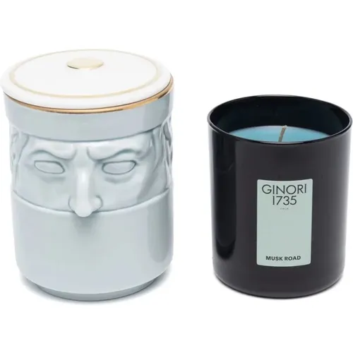 Water Musk Road Candle , unisex, Sizes: ONE SIZE - Ginori 1735 - Modalova