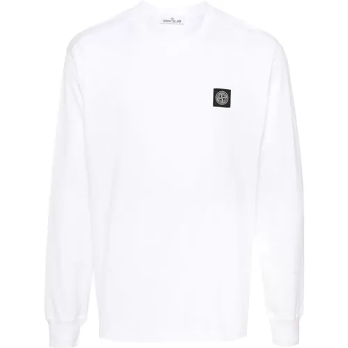Stylish Long Sleeve T-Shirt , male, Sizes: L - Stone Island - Modalova