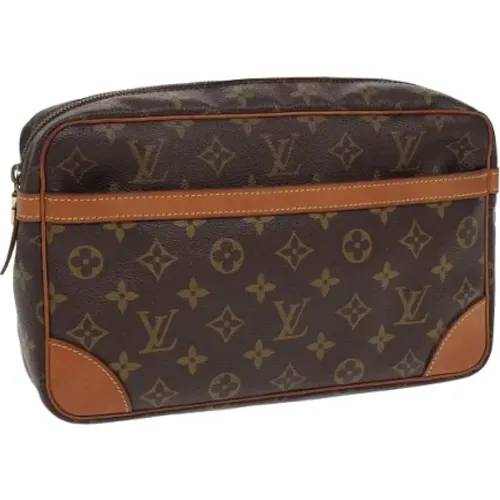 Pre-owned Canvas clutches , female, Sizes: ONE SIZE - Louis Vuitton Vintage - Modalova