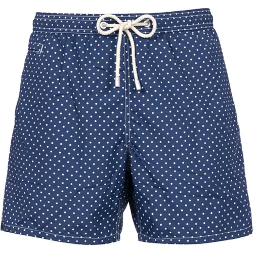 Mini Polka Dot Boxer Badehose , Herren, Größe: 2XL - Saint Barth - Modalova