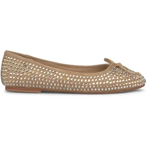 Flat shiny ballerina , female, Sizes: 5 UK, 4 UK, 3 UK, 9 UK, 8 UK, 6 UK, 7 UK - Alma en Pena - Modalova