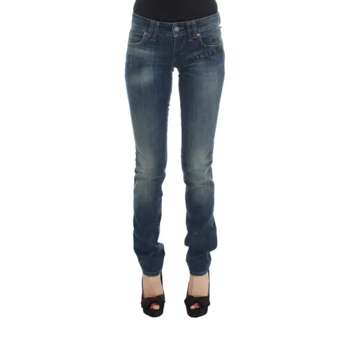 Slim Fit Wash Jeans , female, Sizes: W26 - John Galliano - Modalova