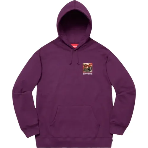 Limitierte Auflage Kapuzenpullover Aubergine - Supreme - Modalova