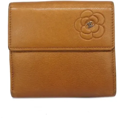 Pre-owned Leather wallets , female, Sizes: ONE SIZE - Chanel Vintage - Modalova