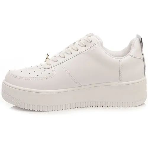 Leather Sneakers with Contrast Logo , female, Sizes: 4 UK, 8 UK, 7 UK, 3 UK - Windsor Smith - Modalova