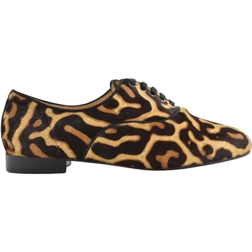 Leopard Horse Leather Shoes , female, Sizes: 3 UK - Christian Louboutin - Modalova