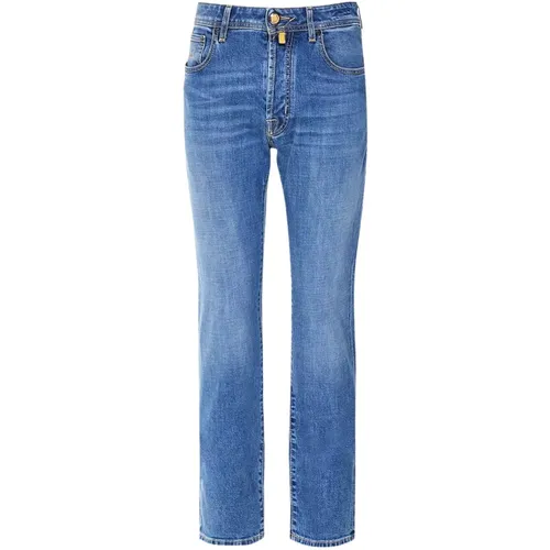 Slim Fit Jeans with Stretch , male, Sizes: W34, W38, W33, W35, W31, W36 - Jacob Cohën - Modalova