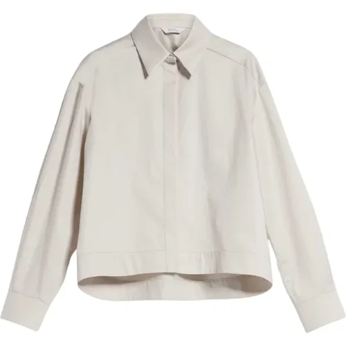 Cotton Raschel Shirt , female, Sizes: XS, M - Max Mara - Modalova