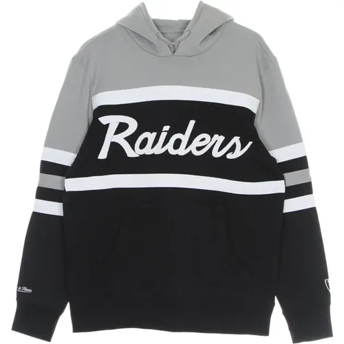 Oakland Raiders NFL Hoodie , male, Sizes: XL - Mitchell & Ness - Modalova