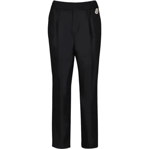 Gerade Hose , Damen, Größe: M - Moncler - Modalova