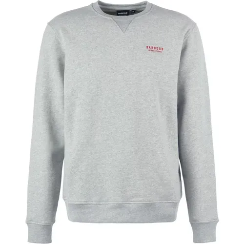 Charlton Round Neck Sweatshirt , male, Sizes: S, M, L, XL - Barbour - Modalova