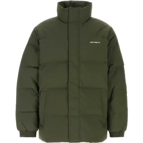 Stilvolle Army Polyester Jacke , Herren, Größe: S - Carhartt WIP - Modalova