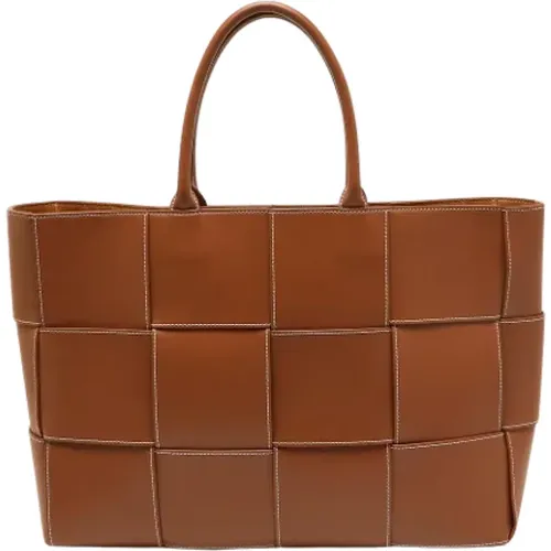 Pre-owned Leather totes , female, Sizes: ONE SIZE - Bottega Veneta Vintage - Modalova