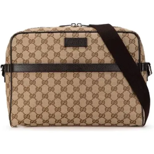 Pre-owned Canvas gucci-bags , female, Sizes: ONE SIZE - Gucci Vintage - Modalova