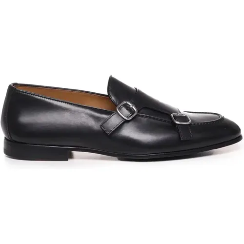 Leather Flat Shoes , male, Sizes: 9 1/2 UK, 10 UK, 6 UK - Doucal's - Modalova