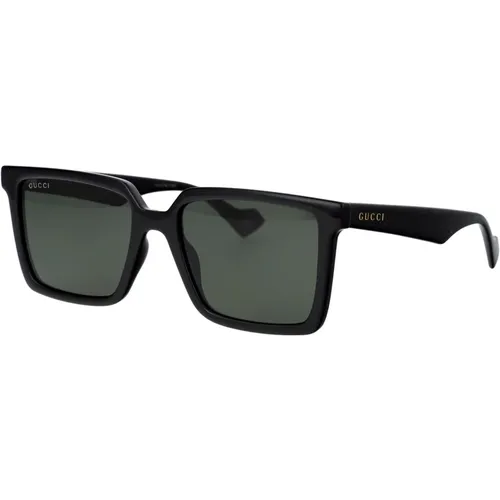 Stylische Sonnenbrille GG1540S,Rechteckige Sonnenbrille Gg1540S 001 - Gucci - Modalova