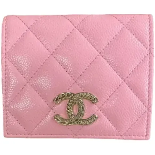 Pre-owned Leather wallets , female, Sizes: ONE SIZE - Chanel Vintage - Modalova